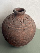 VECCHIO VASO ORCIO SARDO IN TERRACOTTA IN STILE ANTICO-ARTISTA MASSIDDA ELMAS