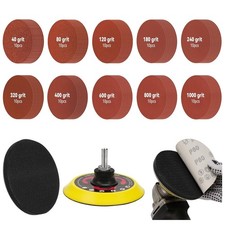 5 inch Sanding Discs Hook and Loop with 103PCS 5 inch Sanding Discs Sandpaper