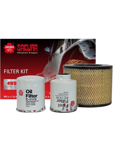 Sakura 4x4 Filter Service Kit K-10120 – Spin-On Filter – 260mm Height, 410mm Length