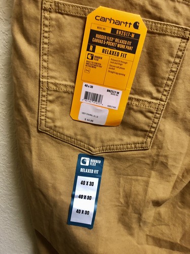 Relaxed Fit Canvas Work Pants 
