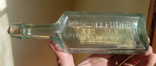 DR.M.M.FENNER'S TOS MIEL FREDONIA,NY 1901 BOTELLA FECHADA CON ETIQUETA ESCASA