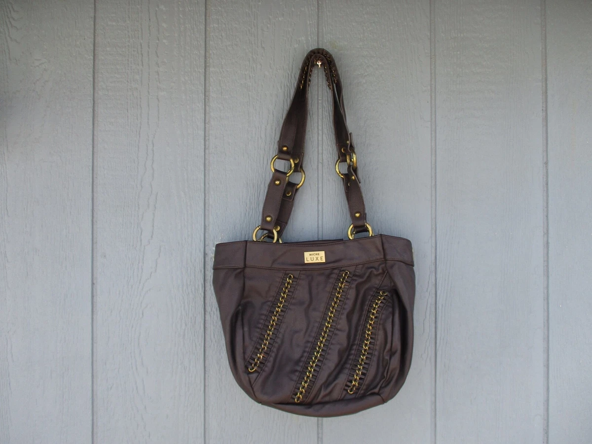 Miche, Bags, Miche Luxe Dark Brown Bag Complete