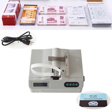 Automatic Bill Pack Tool Banknote Strapping Binding Cross Baling Machine 110V