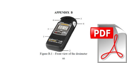 English User Manual (full) + Quick Start for dosimeter Terra MKS 05 - Foto 5 di 6