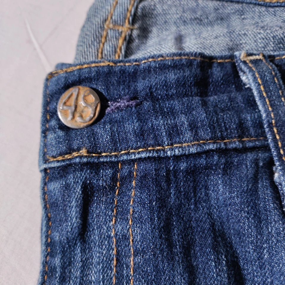 Pantalones de mezclilla cortos AG Adriano Goldschmied The Tomboy talla 32R (36 x 32) relajados rectos Foto 2 de 4
