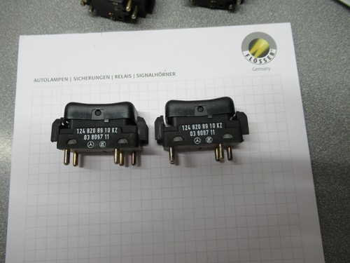 Vintage Mercedes window switch nos oe, 124 820 89 10 - Picture 1 of 3