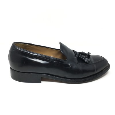 Johnston & Murphy Shoes Mens 9M Black Leather Loafers w/ Tassels Office Career s-l400.jpg main image 4