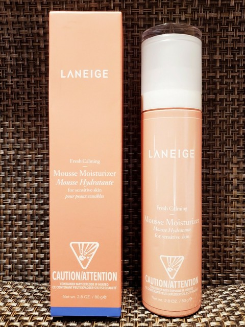 fresh calming mousse moisturizer