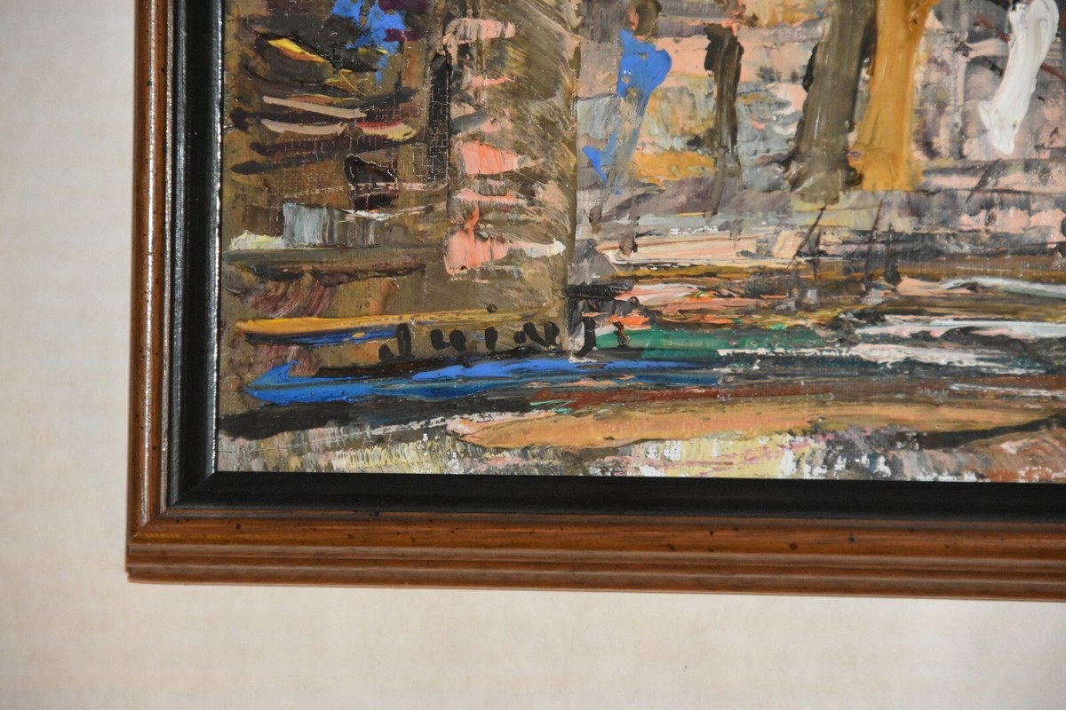 辰　oilpainting from Japan Lot 46 | JAPANESE OIL PAINTING LANDSCAPE BY TOYOSAKU SAITO
