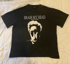 PLEASURES Erase My Head David Lynch Shirt Classic Black Unisex S-5XL