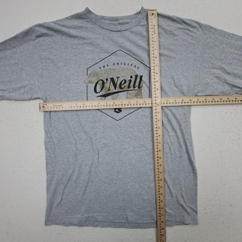 O'Neill T-Shirt Mens Large Gray Graphic Skateboard Surf Long Sleeve - Picture 3 of 10