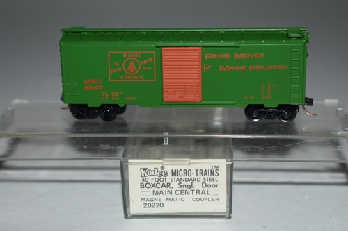 N Scale Kadee 20220 Main Central 40' Single Door Boxcar 8247 C33867 | eBay