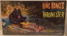 King Kong's Thronester Plastic Model Kit Polar Lights Reissue Of Aurora Sealed