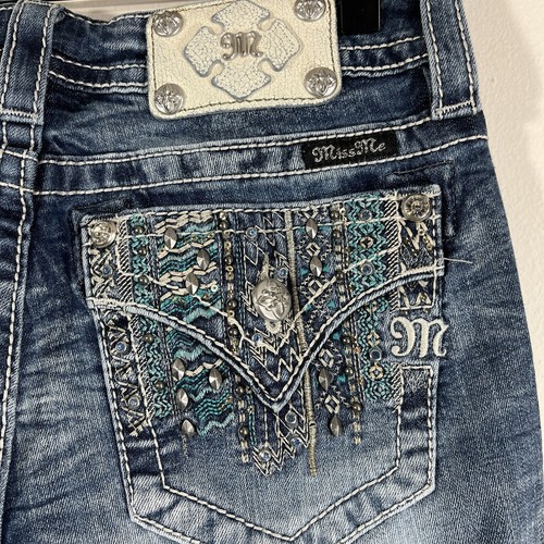 Rock Revival Hercules Relaxed Straight Medium Wash Denim Jeans Men's 33x30.5 - Picture 7 of 9