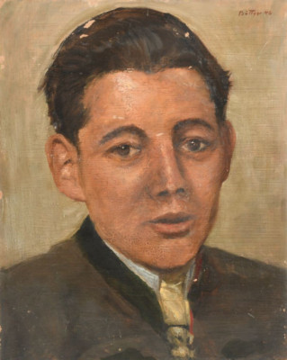 Portrait of a Gentleman, Rudolf Böttger, 1946, Painting