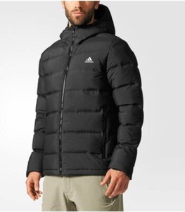 adidas performance helionic hooded down jacket