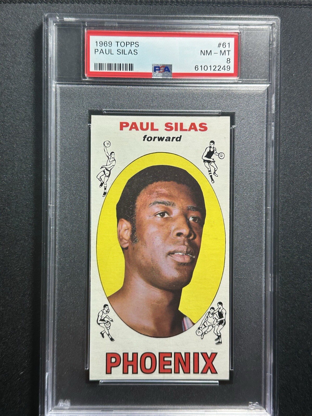 1969 Topps Paul Silas Rookie PSA 8 NM-MT PHOENIX