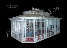 INCREDIBLE COPPER ROOF OUTDOOR GAZEBO - CONSERVATORY - GAZEBO63