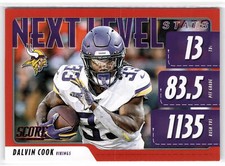 2020 Score #NLS-DC Dalvin Cook Next Level Stats Red