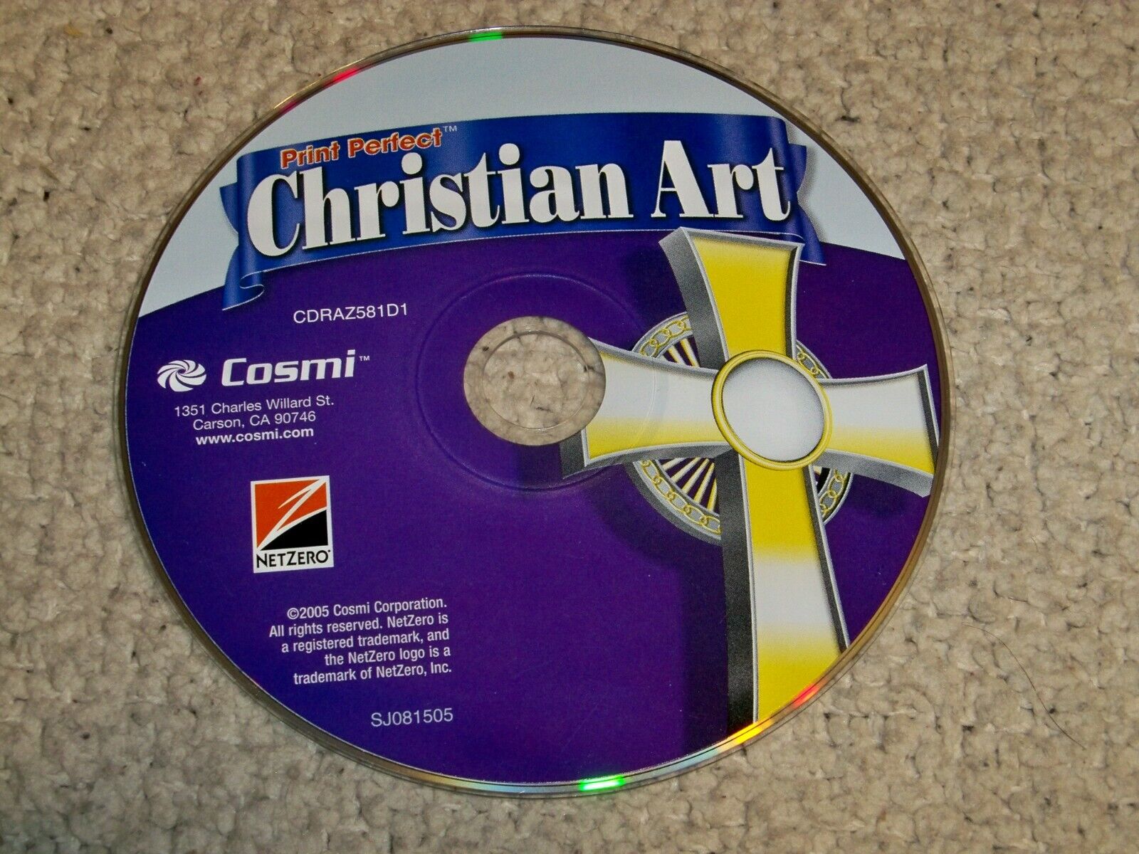 Cosmi Print Perfect Christian Art CD CDRAZ581D1