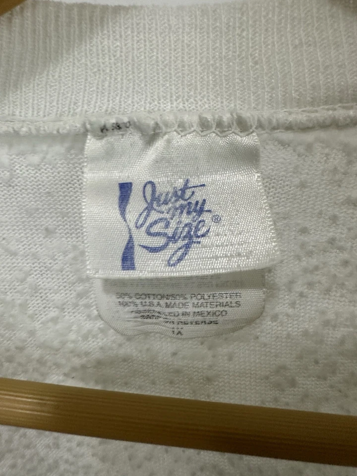 Sudadera de Colección Papel Delgada Burnout Usada WIP Sin Mangas Cuadrada Talla 1X Foto 3 de 4