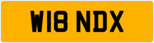 WENDY 6 DIGIT WEN WENDYS PRIVATE REGISTRATION CHERISHED CAR NUMBER PLATE W18 NDX