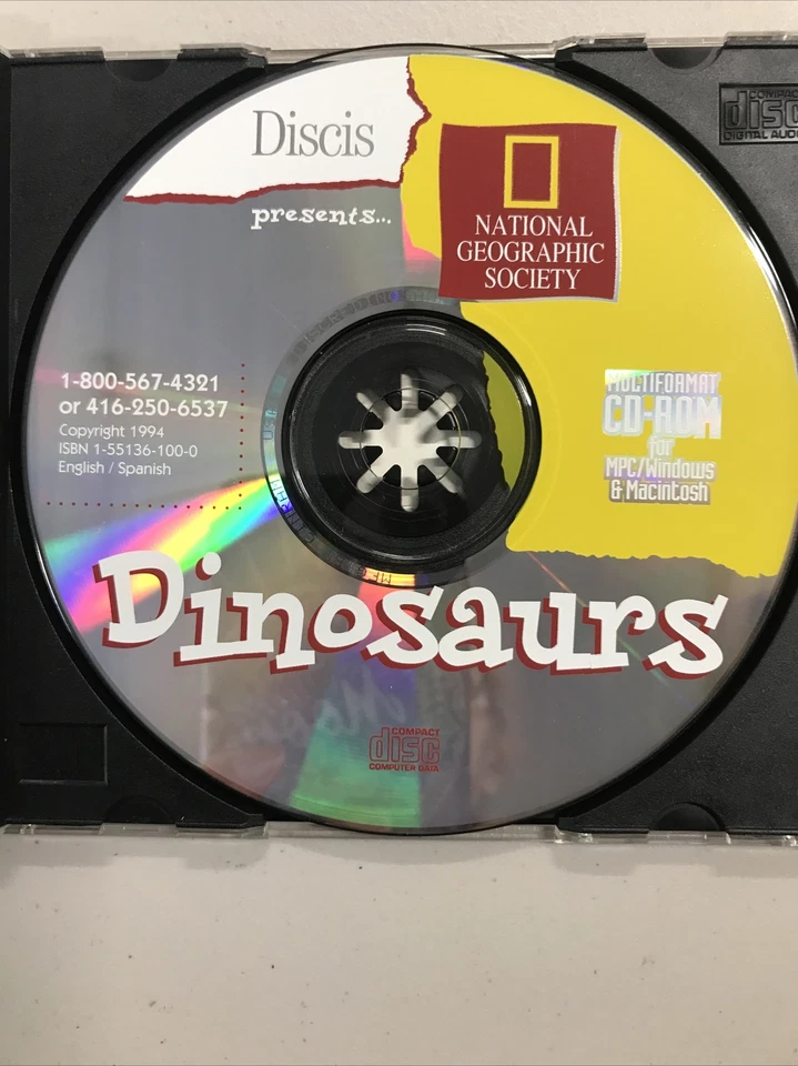 National Geographic Dinosaurs Cd Rom - Image 3 of 3