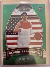 2021 Nba Prizm Rookie Green Global Prospects Roy Charlotte Hornets Lamelo Ball