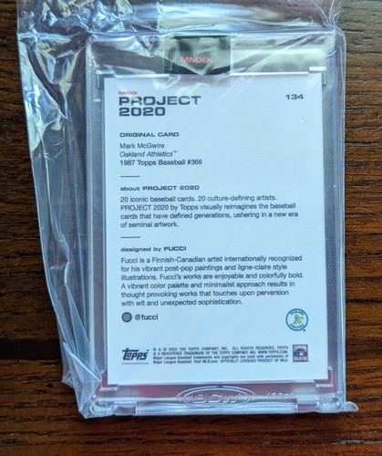 TOPPS PROJECT 2020 Assorted Players w/ original box *Print Runs in description - Picture 69 of 161