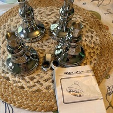 Lot Of 4 Gerber 3 1/2  Chrome Single Function...