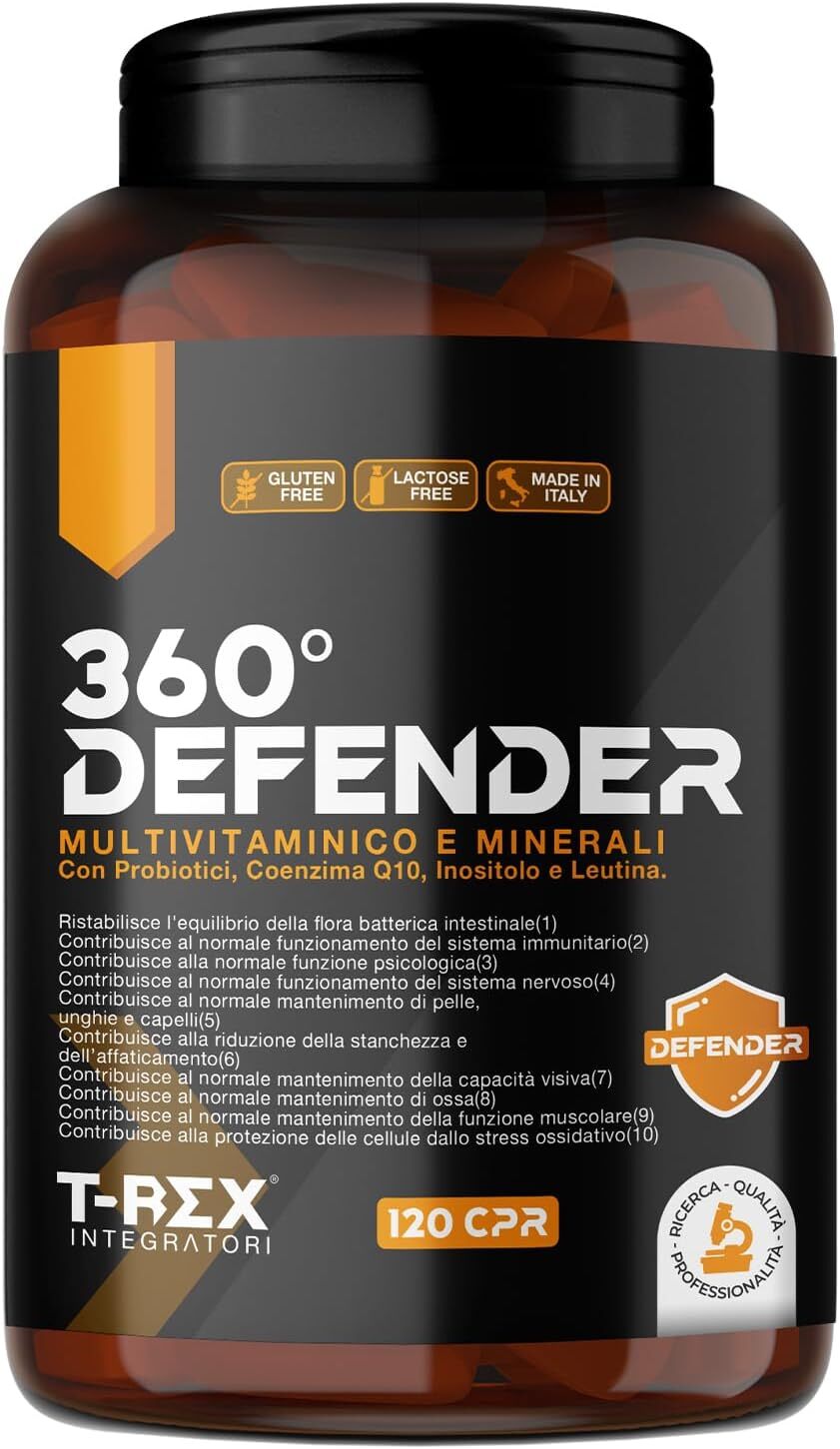 Integratore Energia Totale: B12, Acido Folico e Q10 con Probiotici