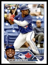 2023 Topps Update Wynton Bernard #US293 RC Toronto Blue Jays
