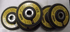 DEWALT DW8215 5" x 7/8 Z60 Grit T27 WB Extended Performance Flap Disc 5pcs.