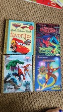 Best Marvel Disney Book Lot Super Heroes, Reading level 2 books