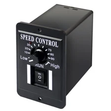 DC 10-60V 6A PWM DC Brush Motor Speed Controller Reversible Switch Dimmer 12/24V