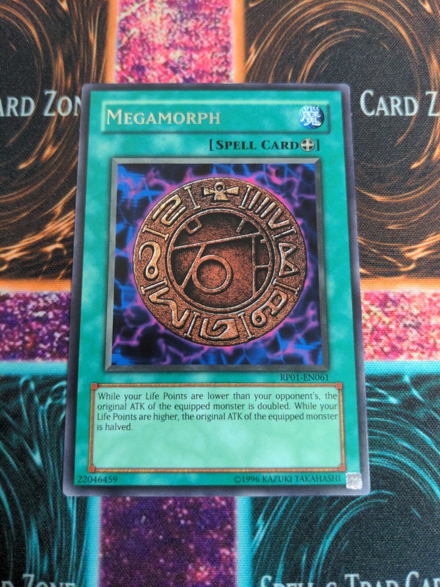 megamorph yugioh card Yu-Gi-Oh! Megamorph RP01-EN061 Unlimited Rare NM