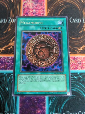 megamorph yugioh card Yu-Gi-Oh! Megamorph RP01-EN061 Unlimited Rare NM