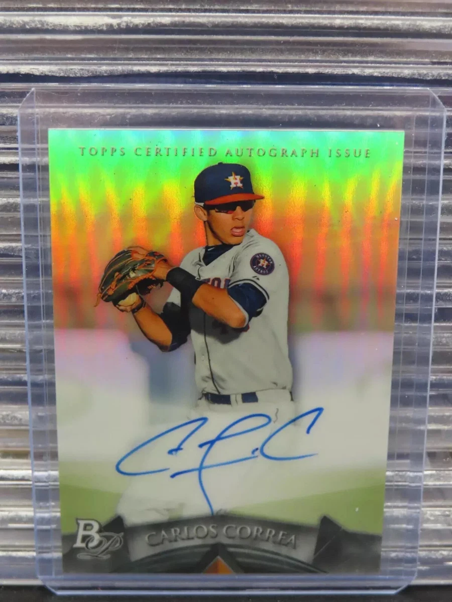 Bowman Carlos Correa Baseball Sports Trading Cards & Accessories