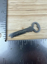 Corbin Cabinet Lock Co Steel Flat Key 2TJ6 Replacement New Britain Conn. HEART