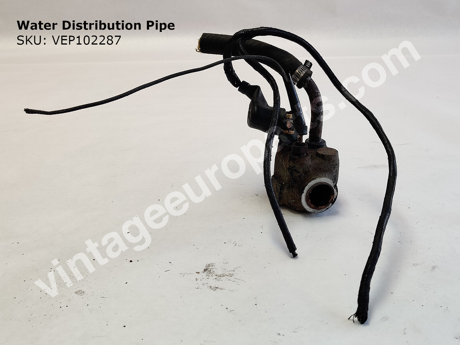 Water Distribution Pipe with Thermo Time Swtich Fits Mercedes W108 W111