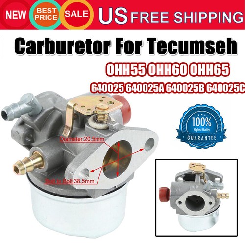 Carburetor Parts For Tecumseh 5HP 6HP 6.5HP OHH55 OHH60 OHH65 640025
