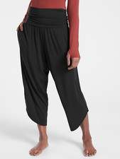 ATHLETA STUDIO WOMEN'S BLACK SOFT LOUNGE FLOW WITH IT PANT Sz XXS