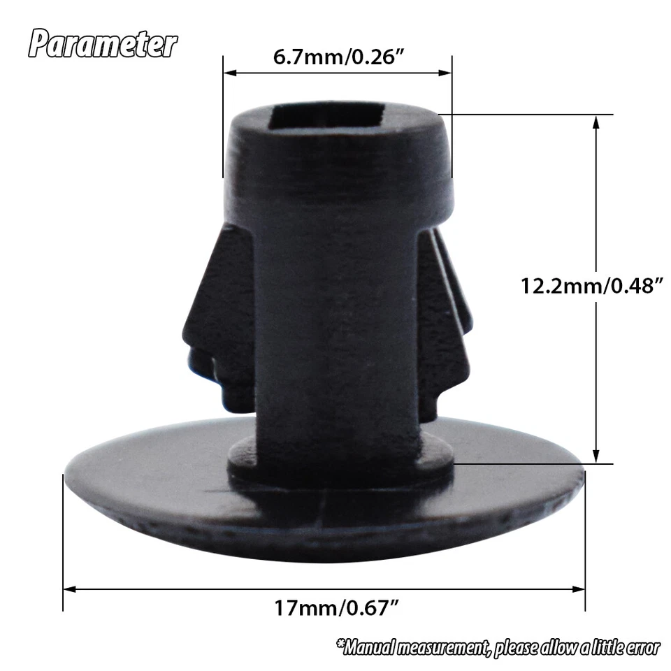 30Pcs Mud Flaps Clips Fender Liner Apron Retainer 9046710186 For Toyota Lexus - Image 2 of 4