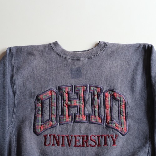 Vintage Ohio University Champion Reverse Weave Crewneck Sweatshirt Faded Rare - Picture 2 of 7