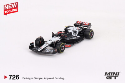 (Pre-order) Mini GT #726 AlphaTauri AT04 #22 Yuki Tsunoda  2023 F1  2023 AU GP