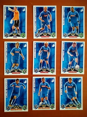 MatchAttax BL2010/11,1899 Hoffenheim,  1,00 pro Karte,bitte auswählen,neuwertig 