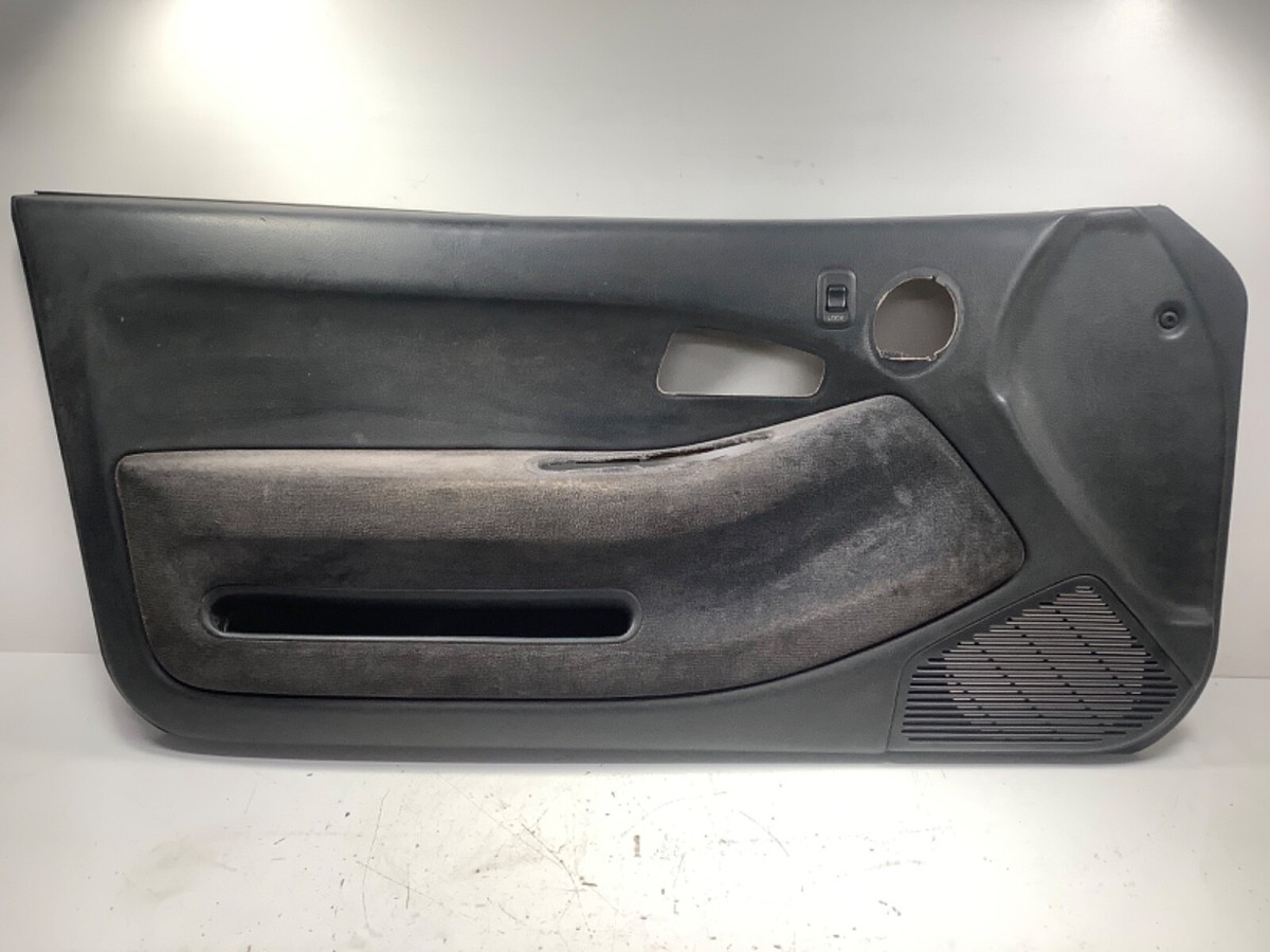 93-95 Honda Civic EX 2D Coupe Left Door Panel Lining Black 83583