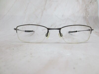 Oakley Pewter Jackknife 4.0 Eyeglasses Frame Unisex Gray Rectangular 51-19-138
