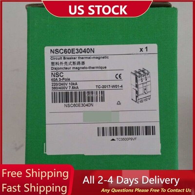 NSC60E3040N Schneider Molded Case Circuit Breaker NSC60E3040N in Box 1pcs