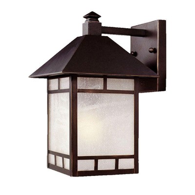 Acclaim Lighting Outdoor Wall Lantern Sconce 1-Light in Architectural Bronze